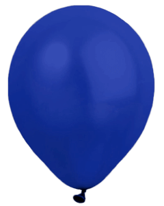Mørkeblå balloner uden tryk