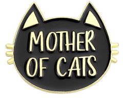 Mother of cats pin