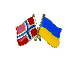 Norge/Ukraine venskabspin