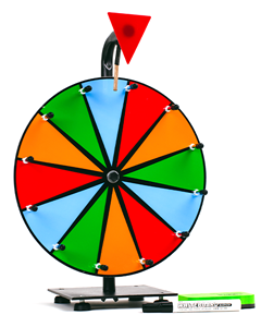 lille bord lykkehjul 30 cm diameter