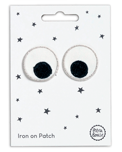 Googly eyes strygemærke med øjne