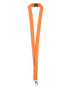 Orange nøglesnore uden tryk 20mm - bløde