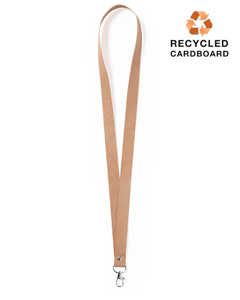 Rustik nøglesnor af pap - uden tryk