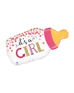 It's a GIRL - Holografisk ballon