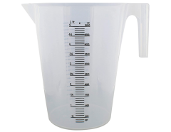 Plast kande med logo 5 liter