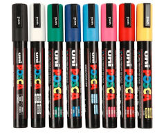 Posca Tusch pakke 8 stk. ass farver, PC-5M