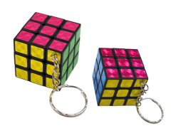 Professor terning nøglering, skinnende