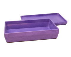 Lilla træ æske med låg af RE-Wood® 25 x 18 x 6 cm