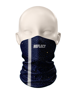 Halsedisse med refleks stribe og eget logo