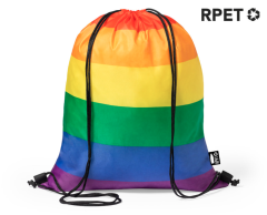 Pride gymnastikpose RPET regnbue farvet (34 x 42 cm)