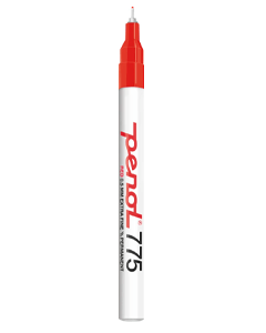 Penol 775 rød permanent tusch pen, 0,5 mm