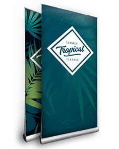 Rollup med to tryk på to sider