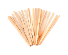 Rørepinde af træ, 500 stk. pakker - Til omrøring af varme drikke