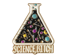 Science, bitch pin - Kemi kolbe til laboratorium 24x29mm