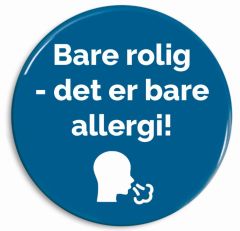 Jeg har allergi badge - Dansk sprog