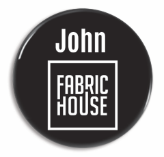 Runde navneskilte - Laveste pris!