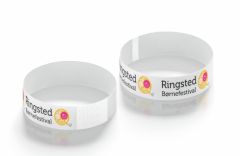 Papirarmbånd med print 23mm - Uden sikkerhedslim