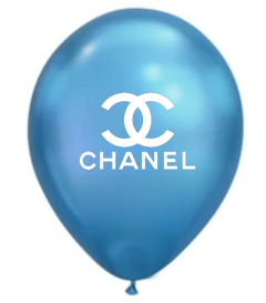 Metallic balloner med tryk