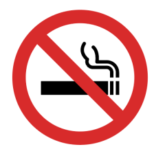 No smoking sign