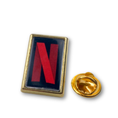 21x13 mm rektangulær pin - Superexpress variant guld