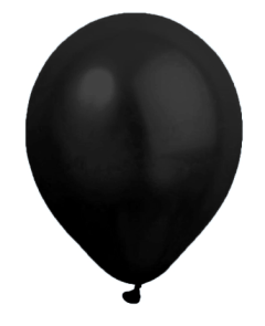 Sorte balloner uden tryk