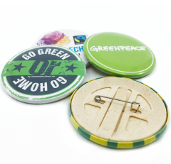 Økovenlige bæredygtige badges