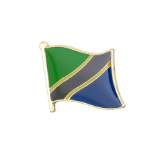 Tanzania flag emalje pin