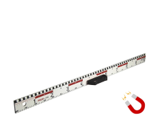 Stor magnetisk tavlelineal, 100cm, RE-Plastic