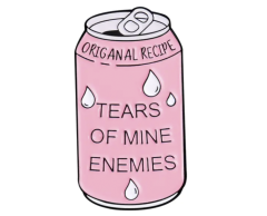 Tears of mine enemies dåse pin