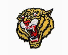 Hidsig tiger strygemærke