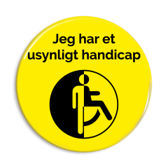 Jeg har et usynligt handicap 