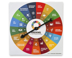 Verdensmål spinner 15x15 cm