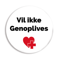 Vil ikke genoplives badge