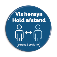 Hold afstand badge