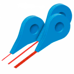 Whiteboard tape rød 1,5mm