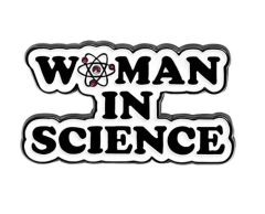 Women in science pin